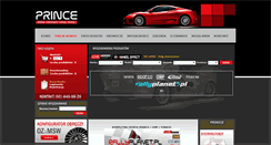 Desktop Screenshot of prince.com.pl
