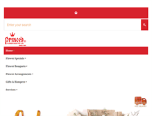 Tablet Screenshot of prince.com.sg